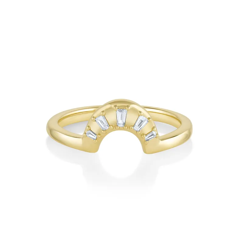 White Diamond Daphne Fan Band sold by Marrow Fine