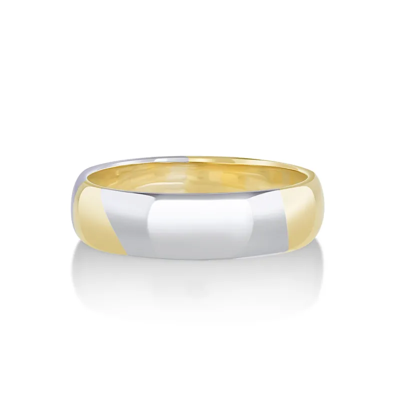 Apollo Two-Tone Men's Band sold by Marrow Fine