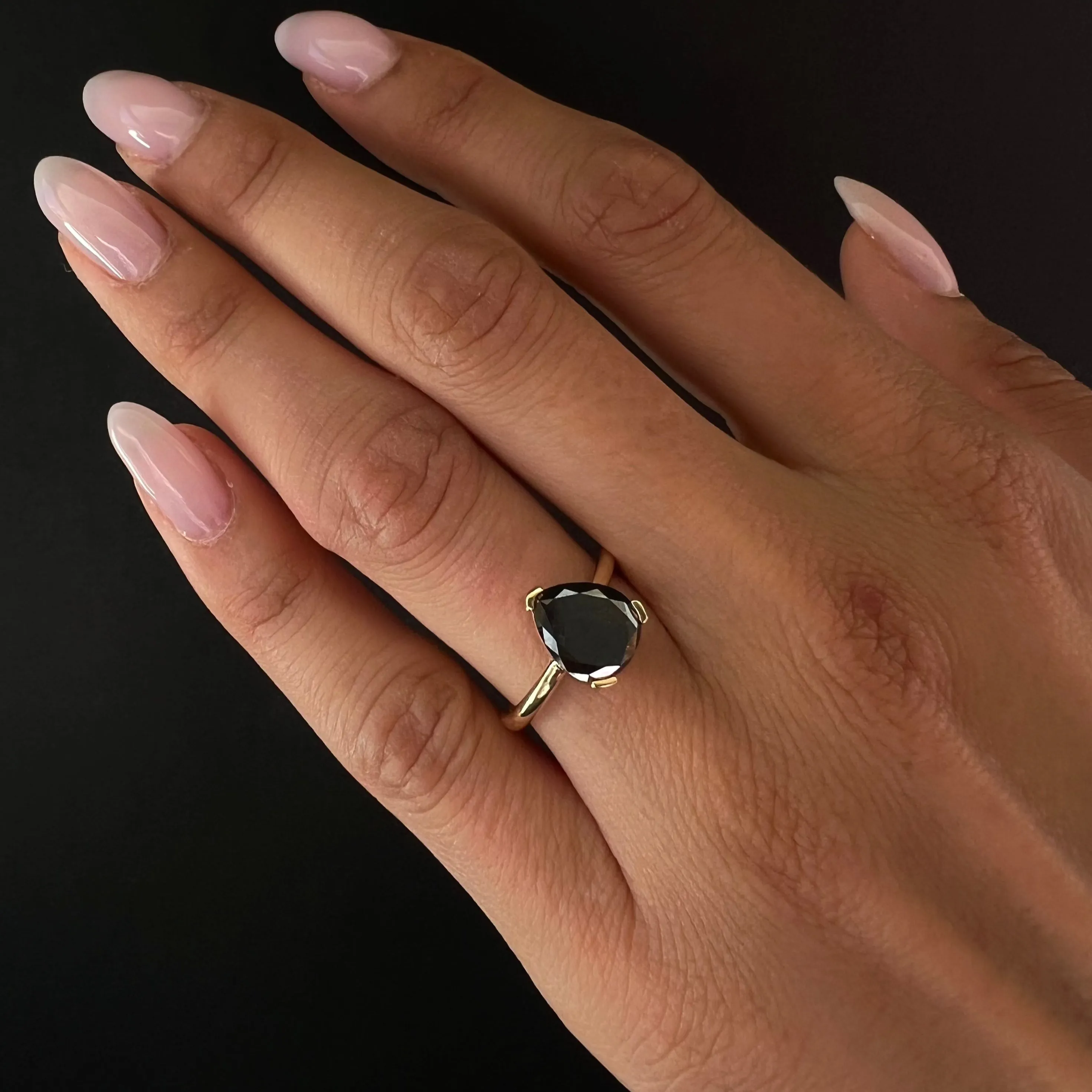 2.62ct Black Diamond Sloane sold by Marrow Fine product image thumbnail 3