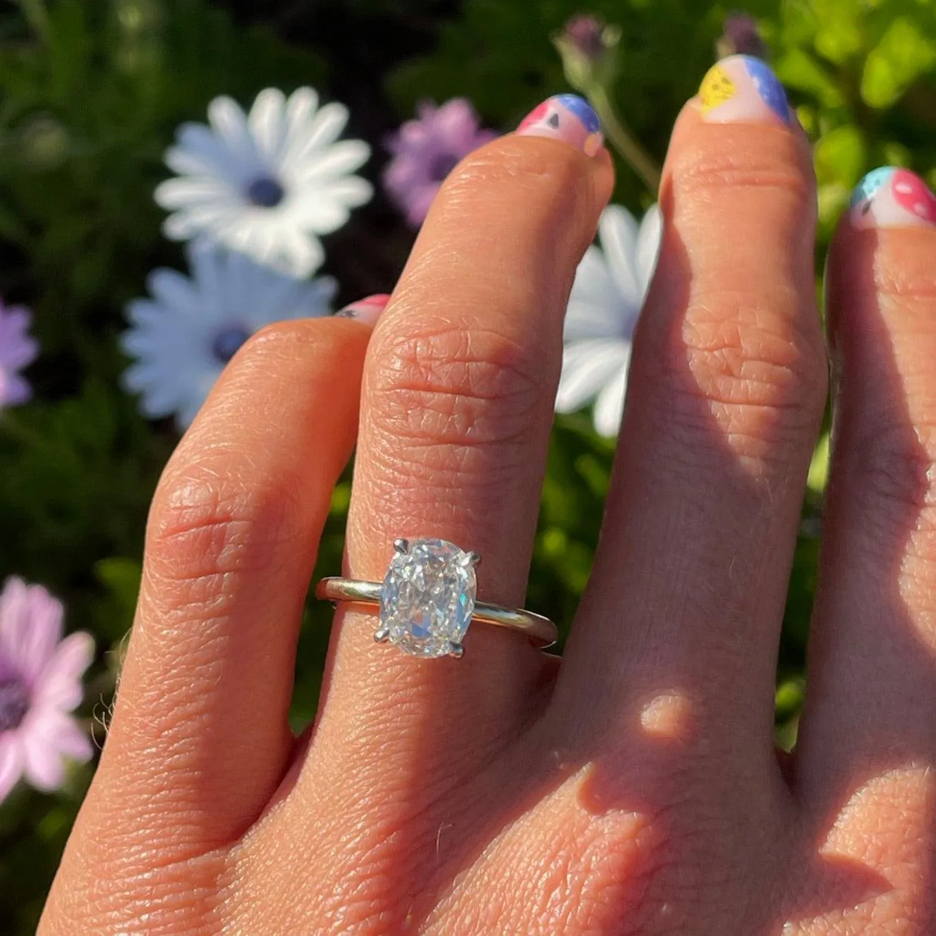 1.81ct Old Mine Cut Solitaire Engagement Ring sold by Marrow Fine product image thumbnail 3