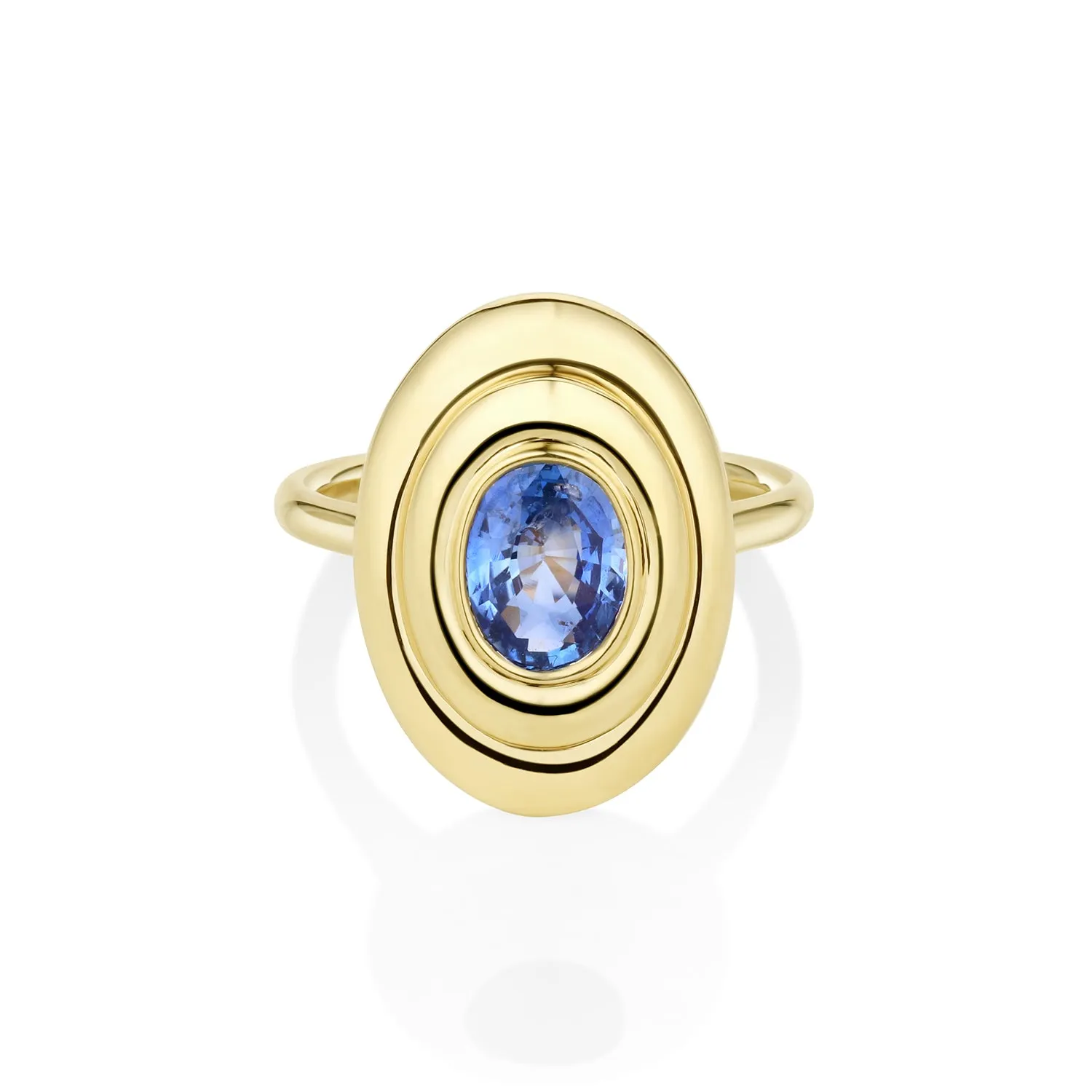 1.67ct In Orbit Sapphire Ring sold by Marrow Fine