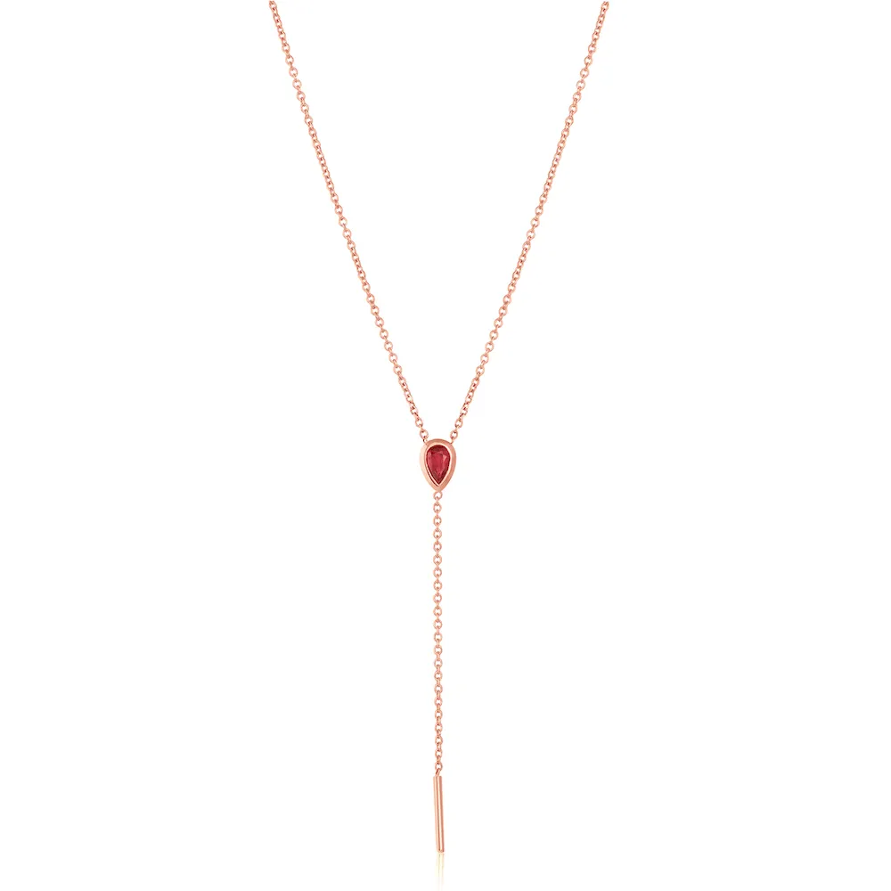 Ruby Stillwater Lariat sold by Marrow Fine product image thumbnail 3