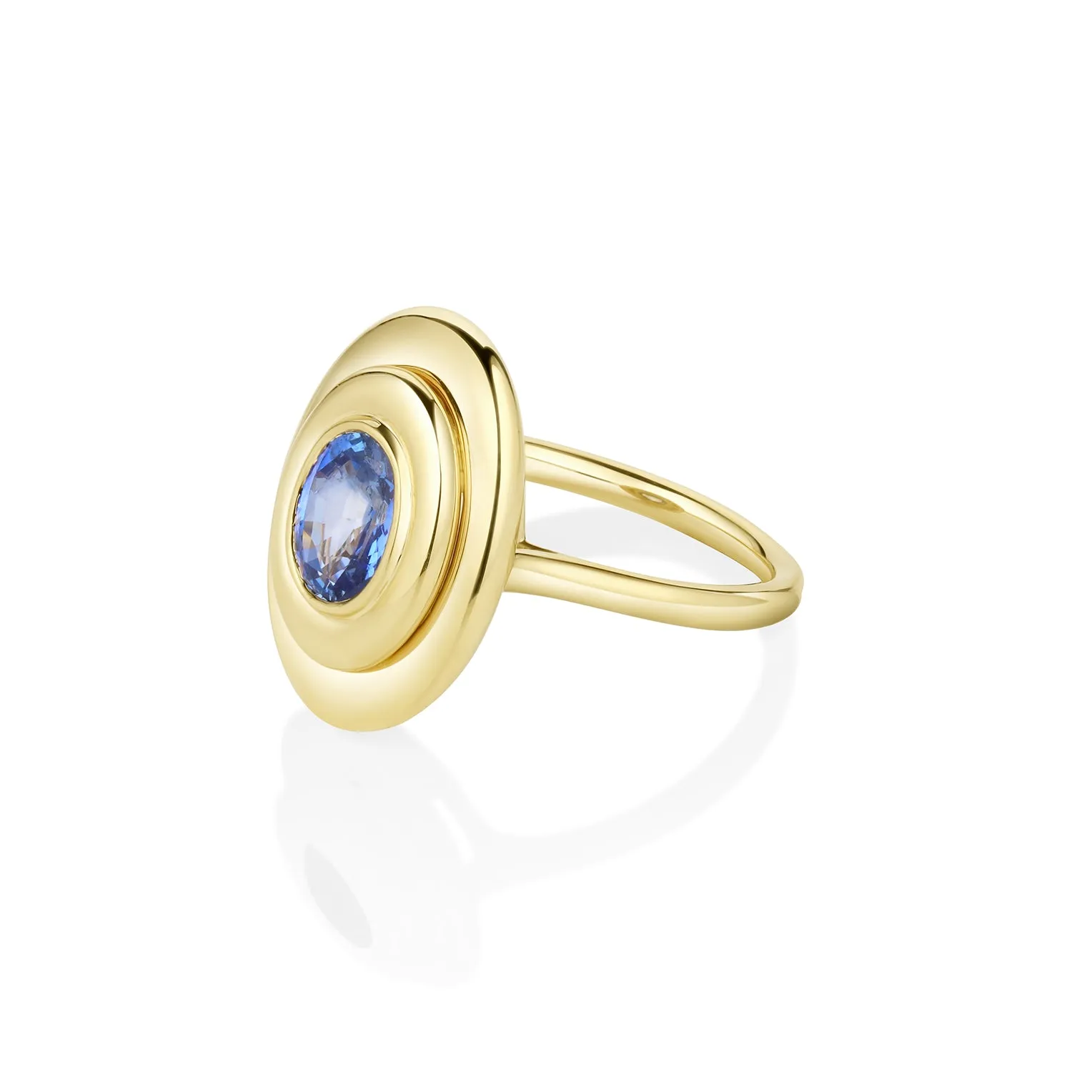 1.67ct In Orbit Sapphire Ring sold by Marrow Fine product image thumbnail 2