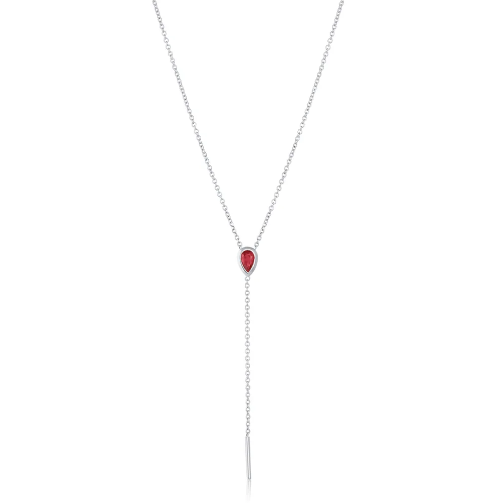 Ruby Stillwater Lariat sold by Marrow Fine product image thumbnail 2