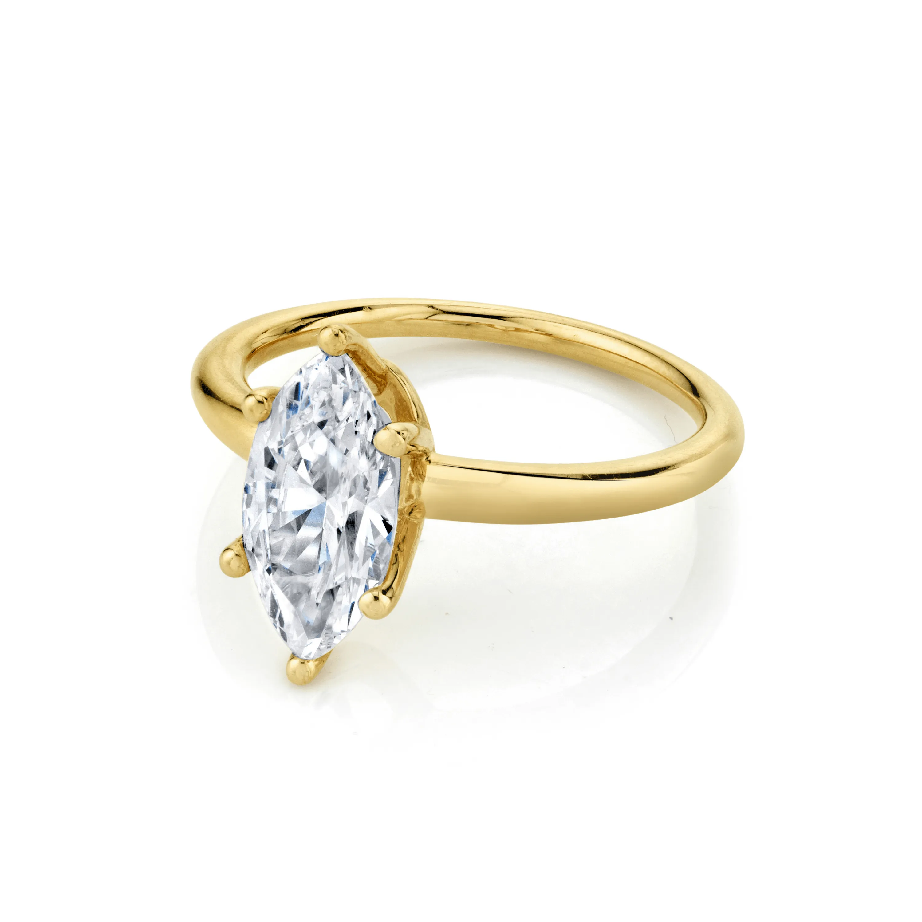 The Maeve Marquise Engagement Ring sold by Marrow Fine product image thumbnail 2