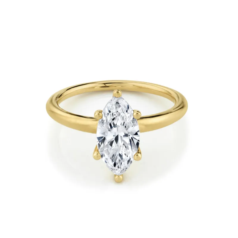 The Maeve Marquise Engagement Ring sold by Marrow Fine