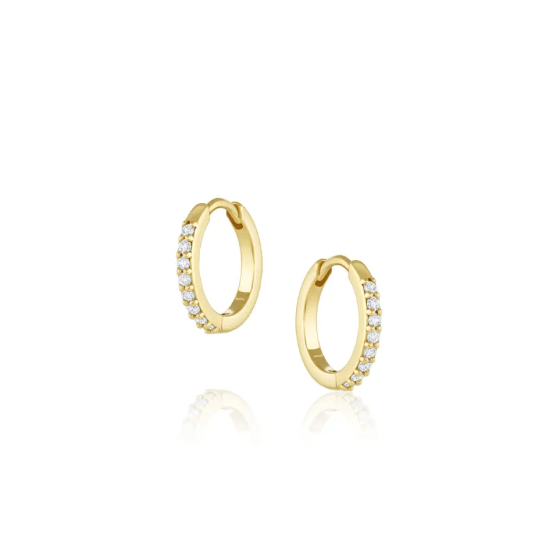 Diamond Hoops sold by Marrow Fine