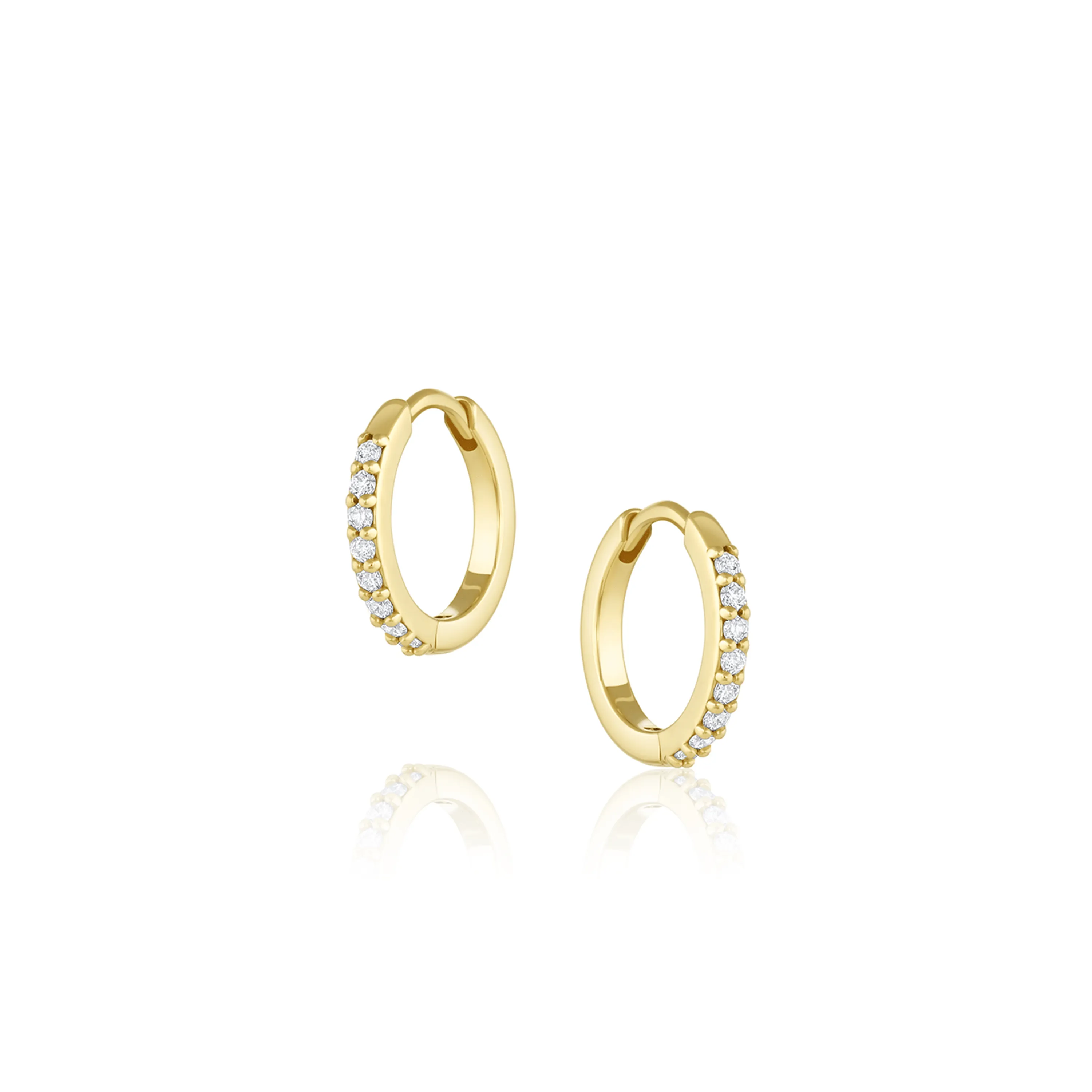 Diamond Hoops sold by Marrow Fine