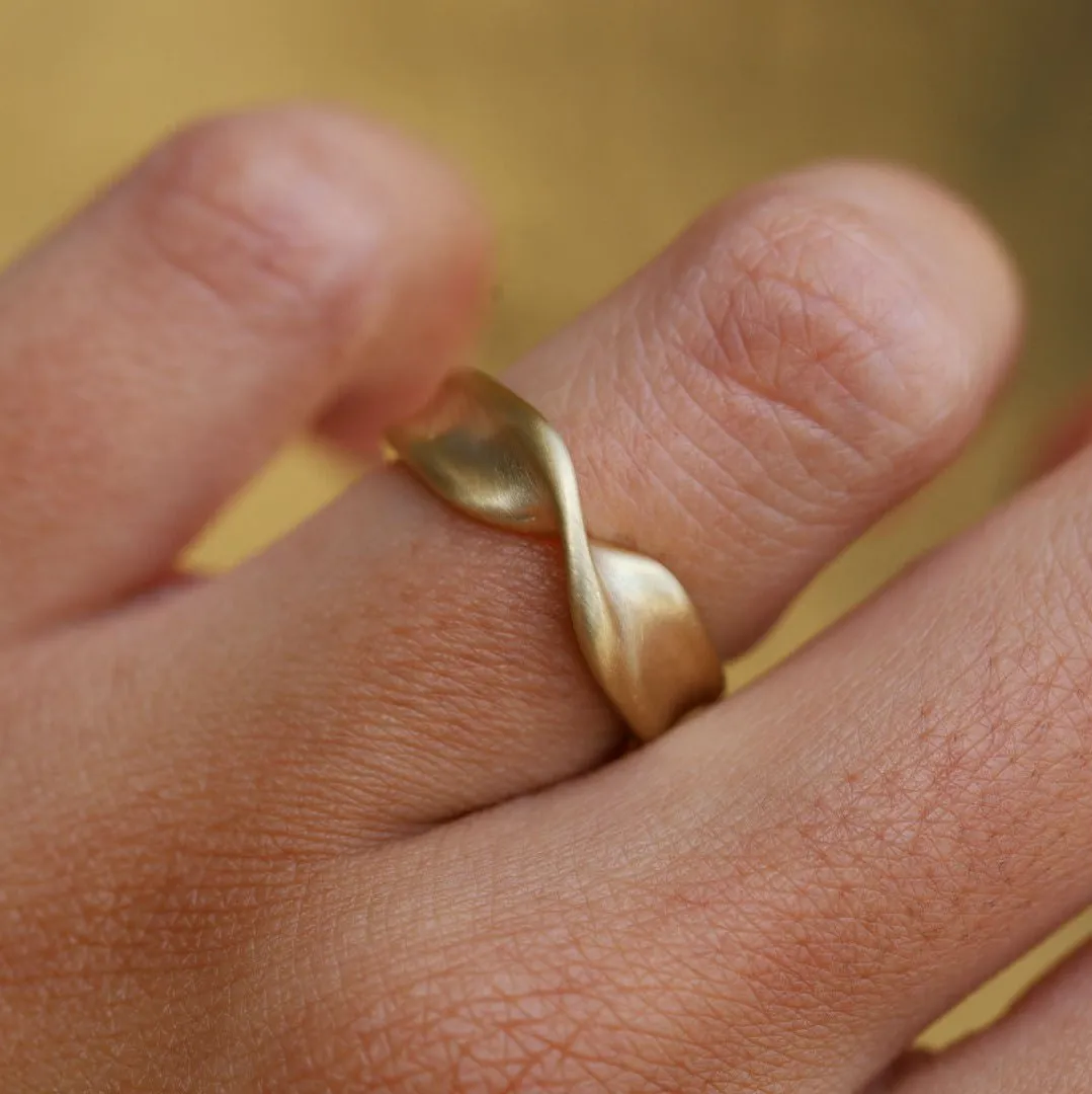 Everyday Twist Ring sold by Marrow Fine product image thumbnail 2