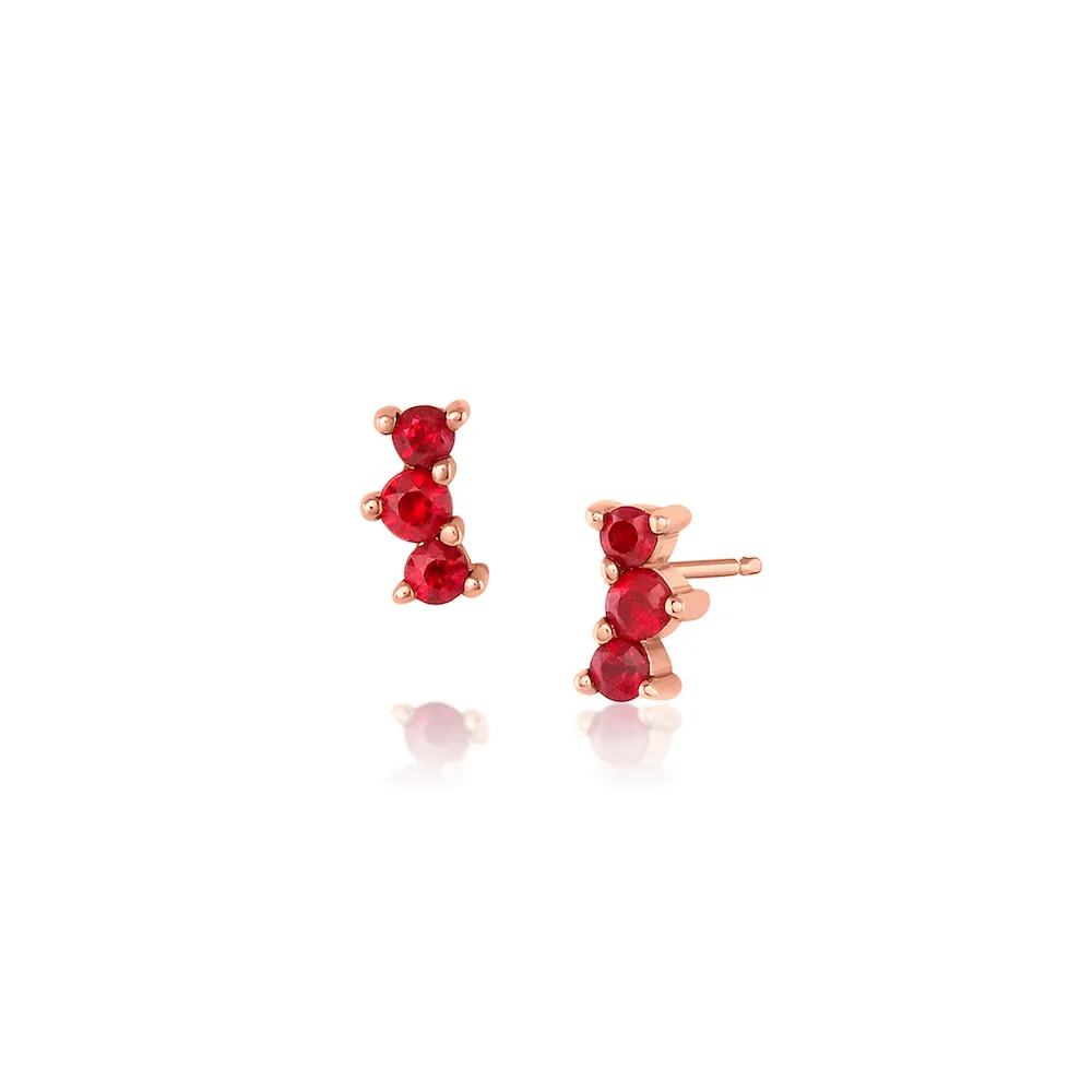 Ruby Orion Studs sold by Marrow Fine product image thumbnail 3