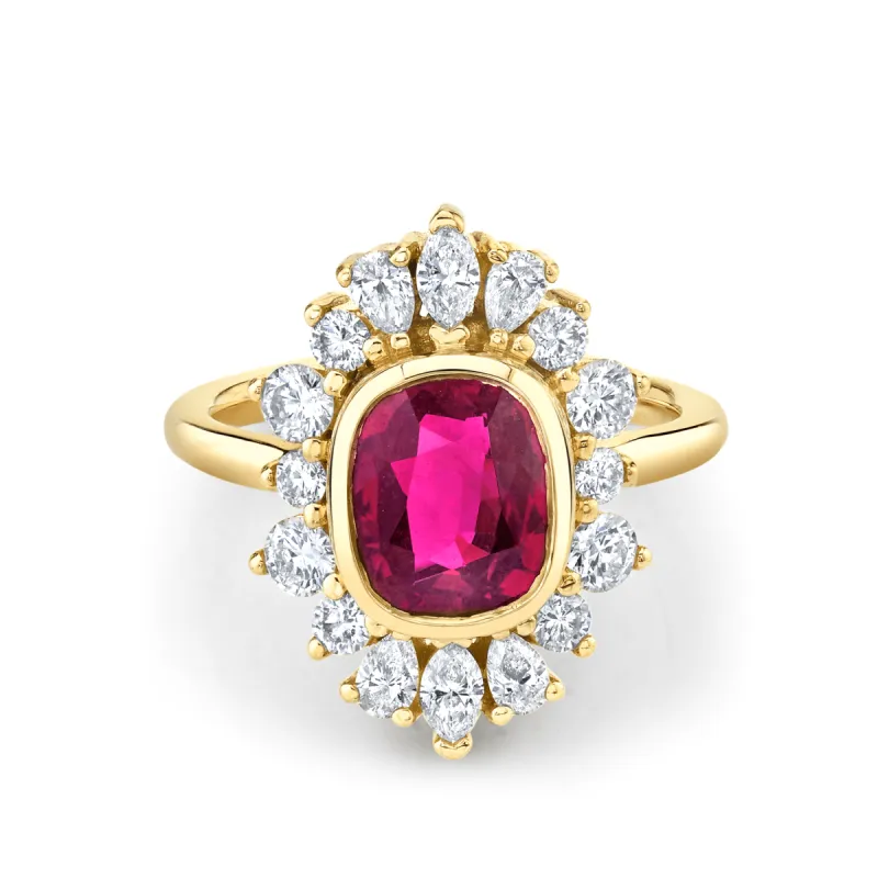 Ruby Ballerina Ring sold by Marrow Fine