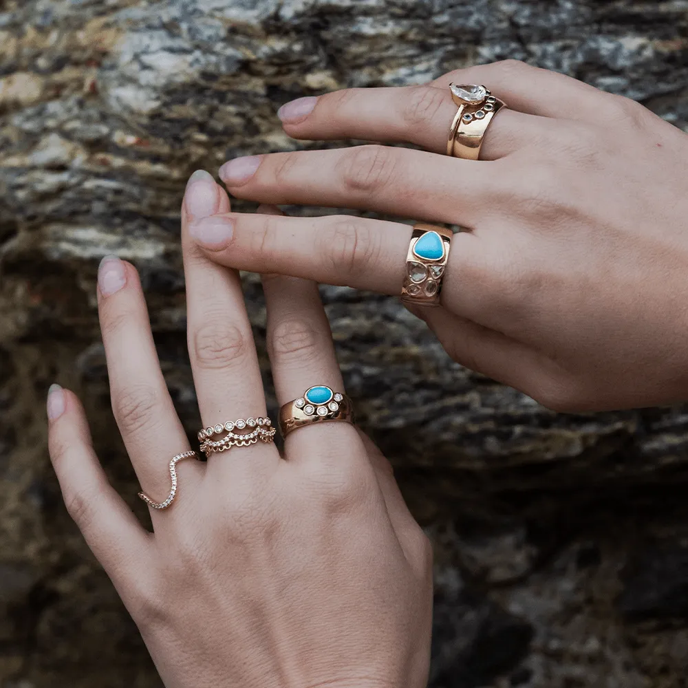 Tessera Turquoise Cigar Band sold by Marrow Fine product image thumbnail 3