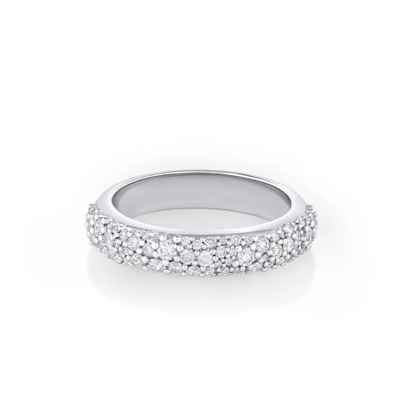 White Diamond Starlight Band sold by Marrow Fine