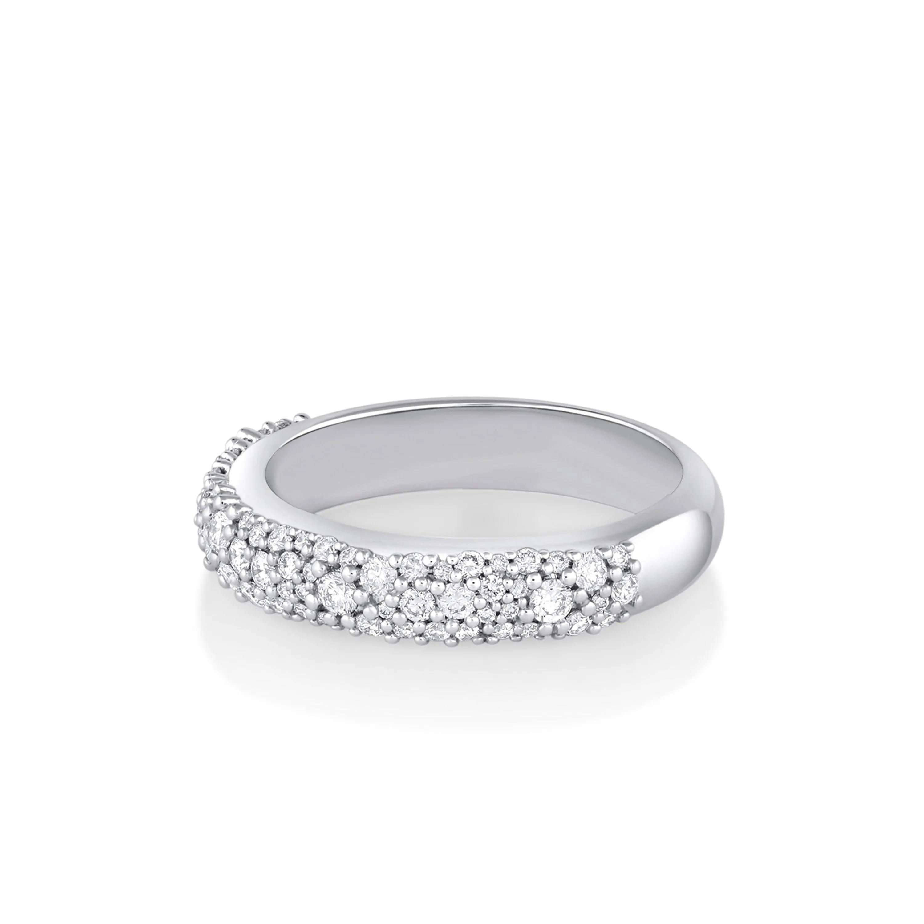 White Diamond Starlight Band sold by Marrow Fine product image thumbnail 3