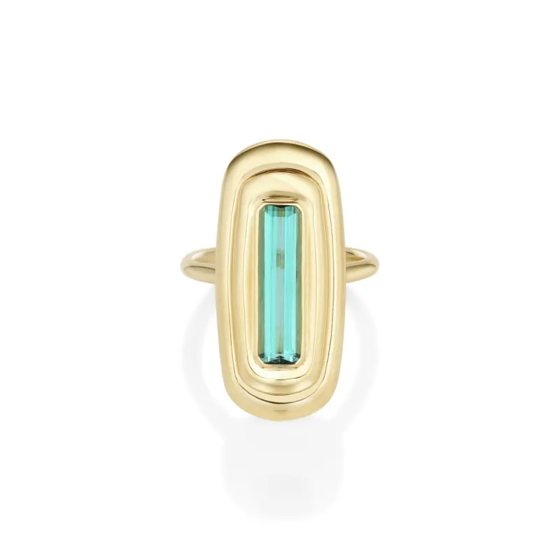 1.77ct Tourmaline In-Orbit Ring sold by Marrow Fine