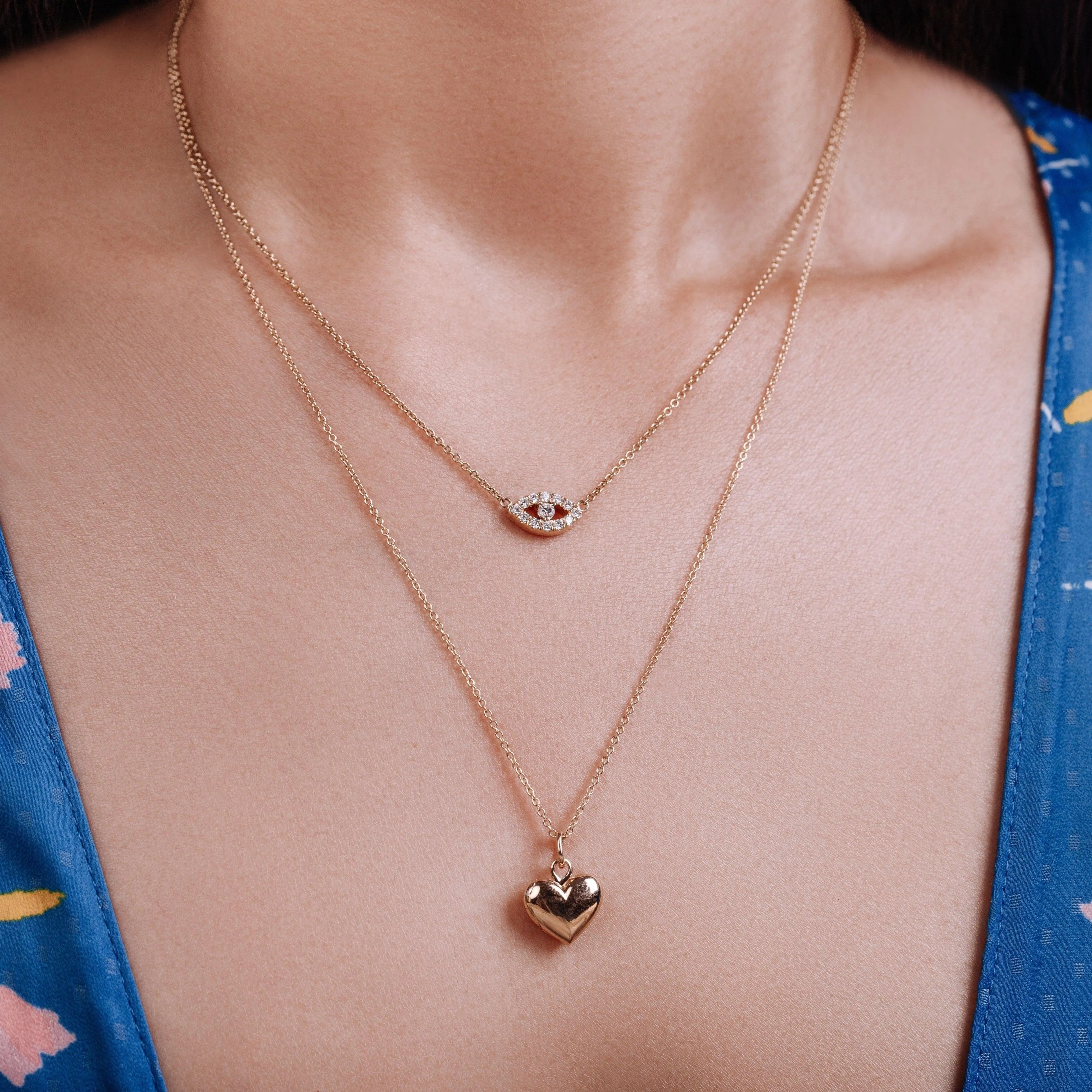 Chunky Heart Locket sold by Marrow Fine