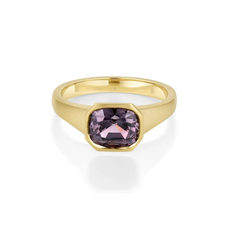 2.79ct Spinel Bezel Pinky Ring sold by Marrow Fine
