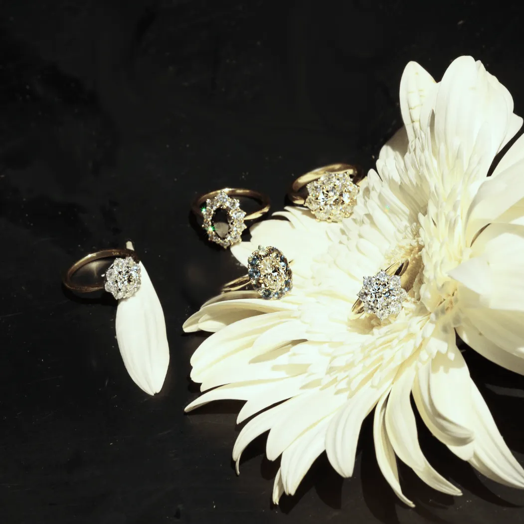 1.53ct Black Diamond Marquise Petal sold by Marrow Fine product image thumbnail 4