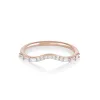 White Diamond Quinn Wave Band sold by Marrow Fine