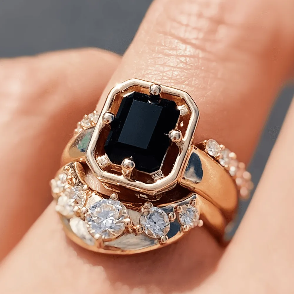 Black Onyx Georgia Ring sold by Marrow Fine product image thumbnail 2