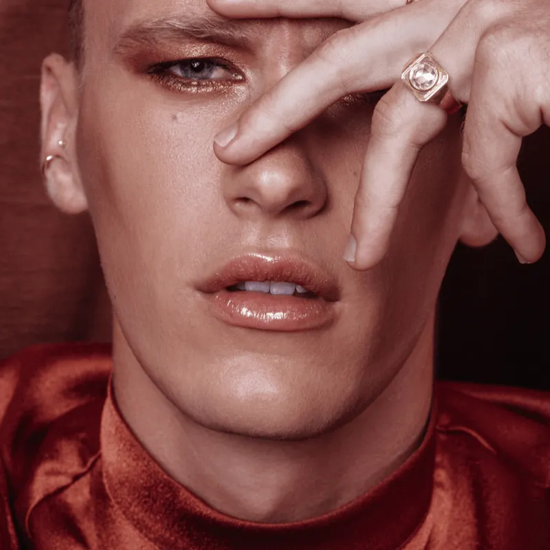 Men's Rose Cut Signet Ring sold by Marrow Fine product image thumbnail 5