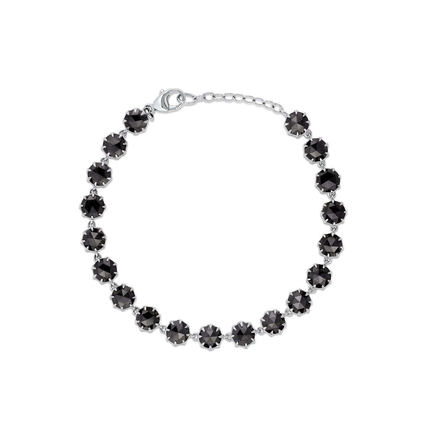 Thorn Black Diamond Tennis Bracelet sold by Marrow Fine product image thumbnail 3