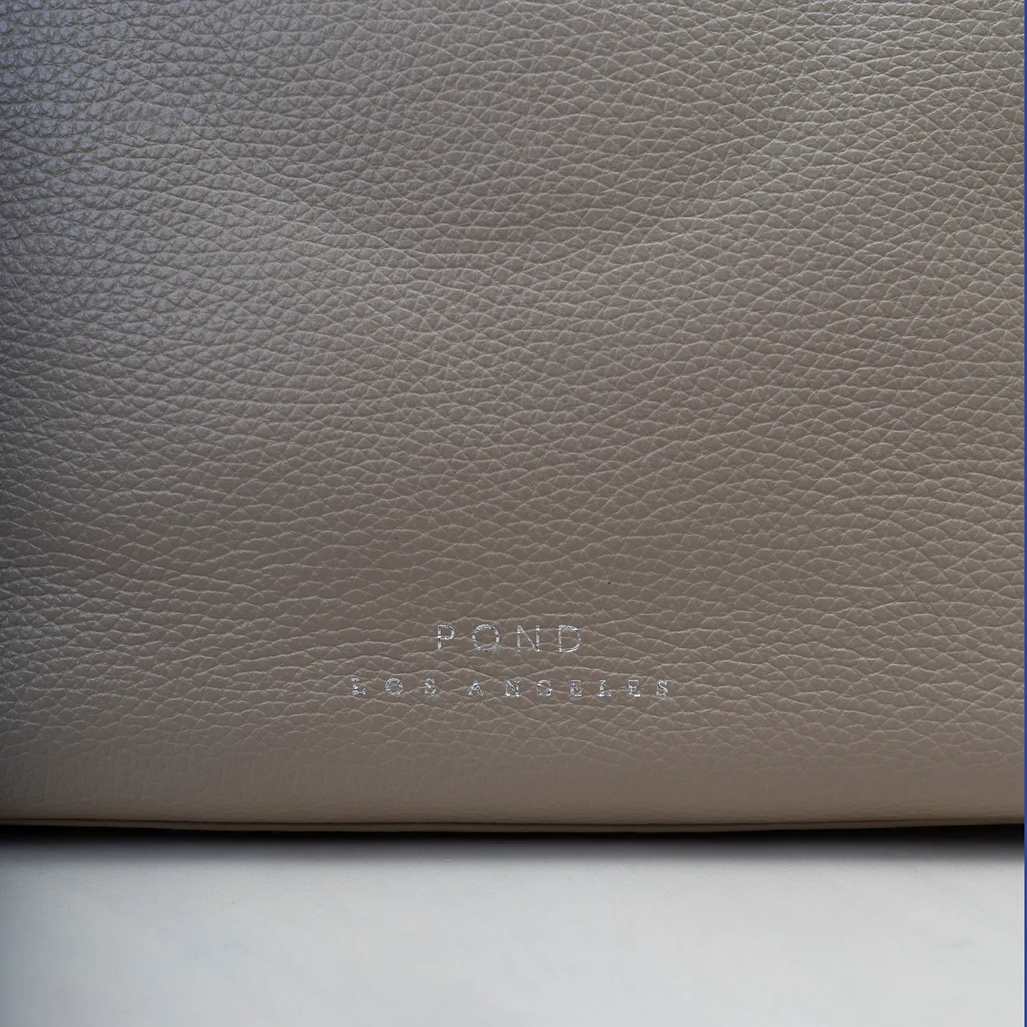 Leather Minimalist Carryall - Sand sold by Pond Los Angeles product image thumbnail 5