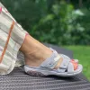 Rachel Women's Adjustable Slide Sandal sold by Therafit Shoe