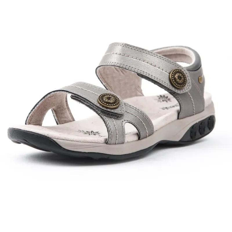 Grace Women's Leather Adjustable Sandal sold by Therafit Shoe