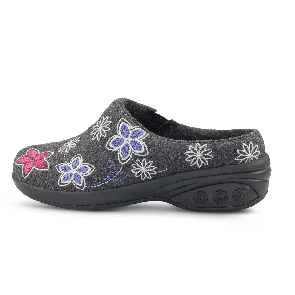 Angela Wool Clog Slip-On sold by Therafit Shoe product image thumbnail 3
