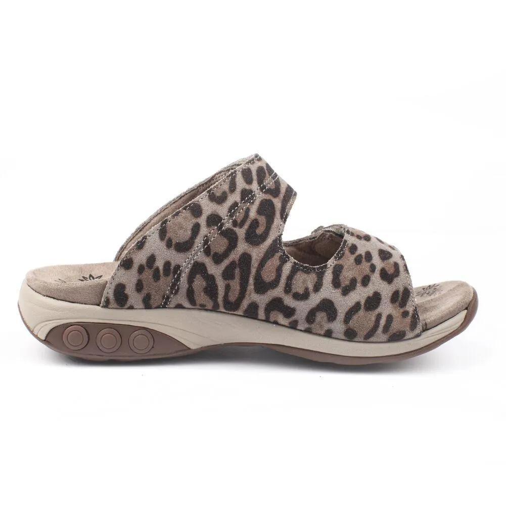 Eva Women's Leather Adjustable Strap Slip On Sandal sold by Therafit Shoe product image thumbnail 5