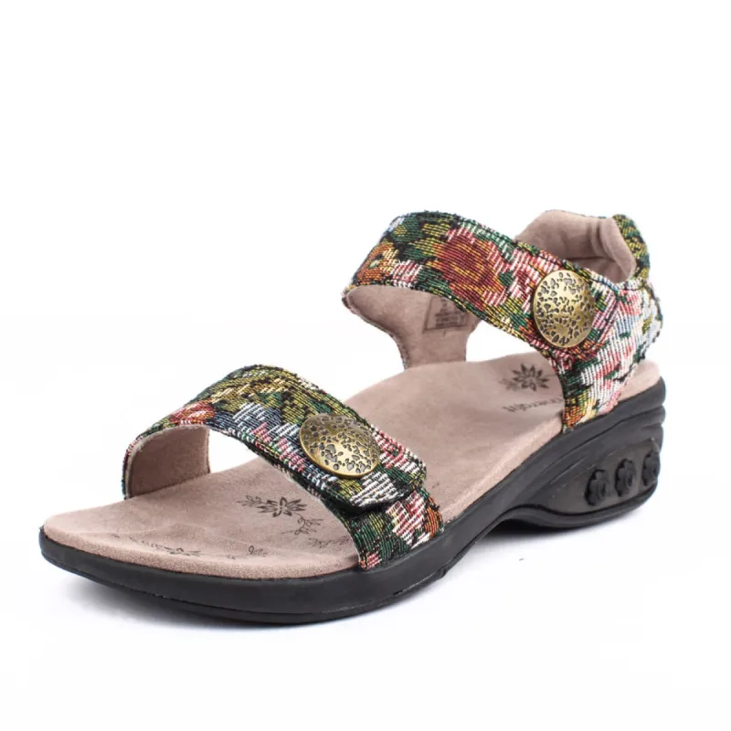 Melody Women's Adjustable Denim Sandal sold by Therafit Shoe