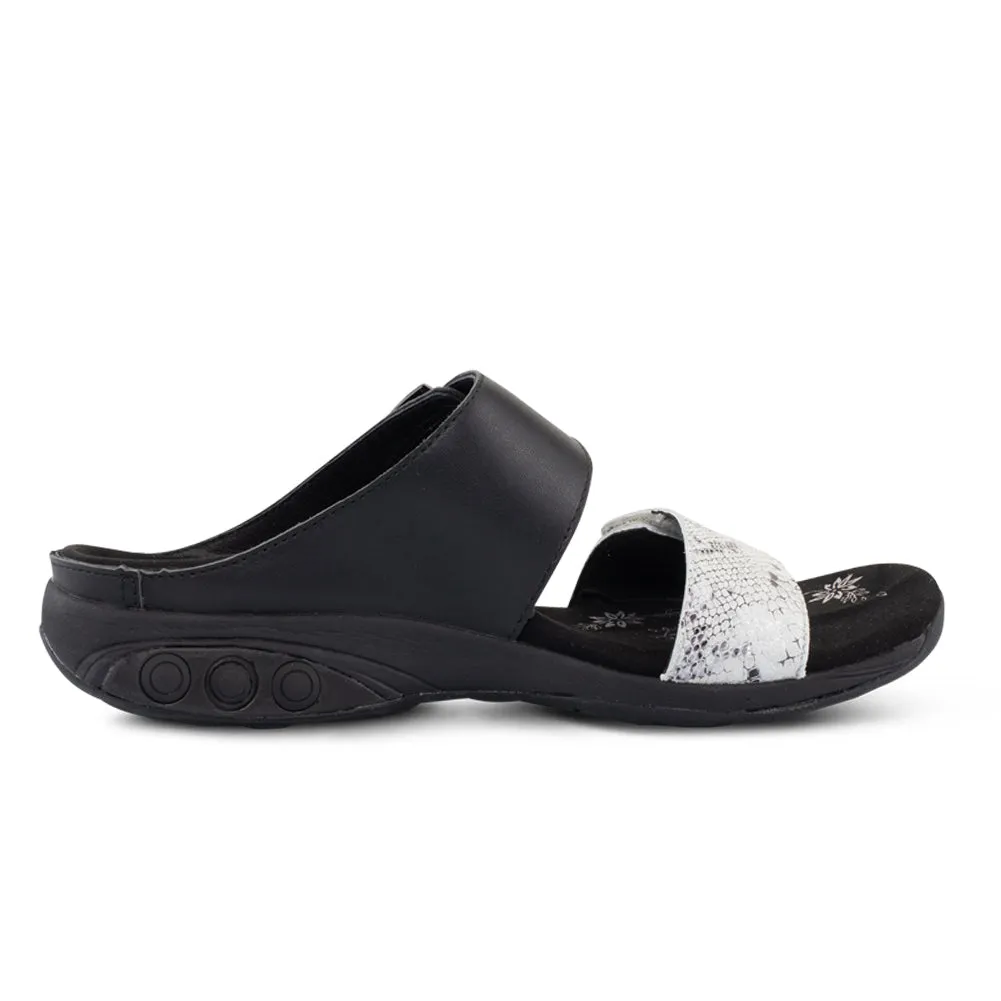 Mandy Women’s Color Block Leather Sandal sold by Therafit Shoe product image thumbnail 4