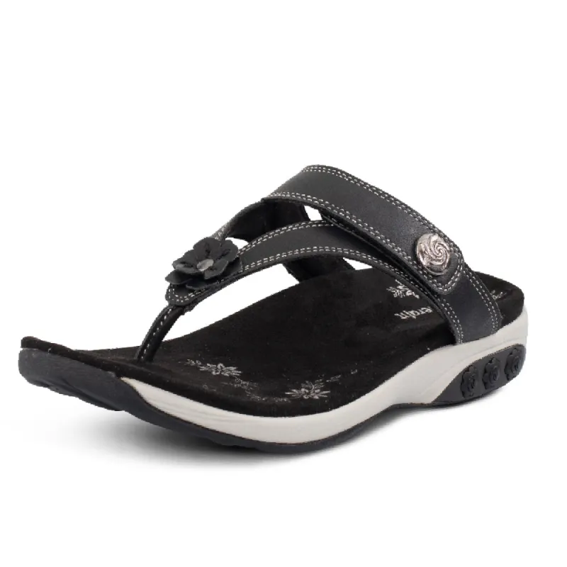 Jade Women's Adjustable Leather Sandal sold by Therafit Shoe