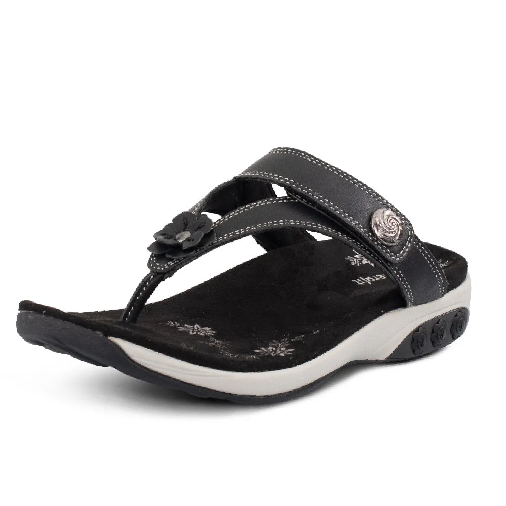 Jade Women's Adjustable Leather Sandal sold by Therafit Shoe