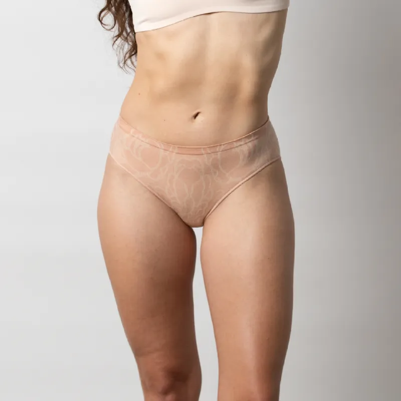 Merino Wool Peony Bikini sold by Au Natural