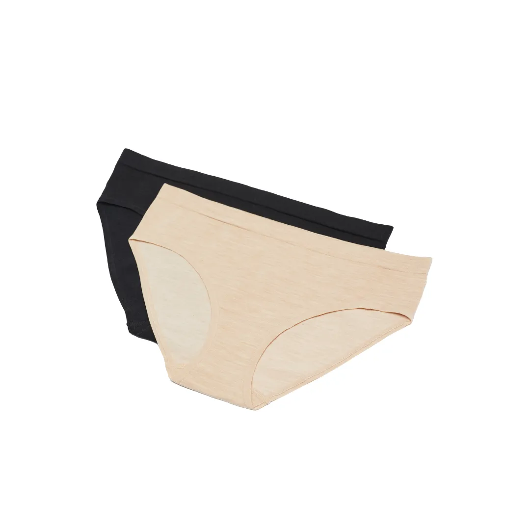 Merino Wool Everyday Bikini 2-Pack sold by Au Natural