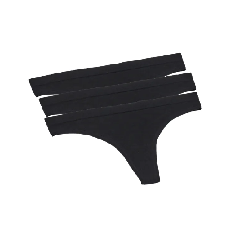 Merino Wool Everyday Thong 3-Pack sold by Au Natural