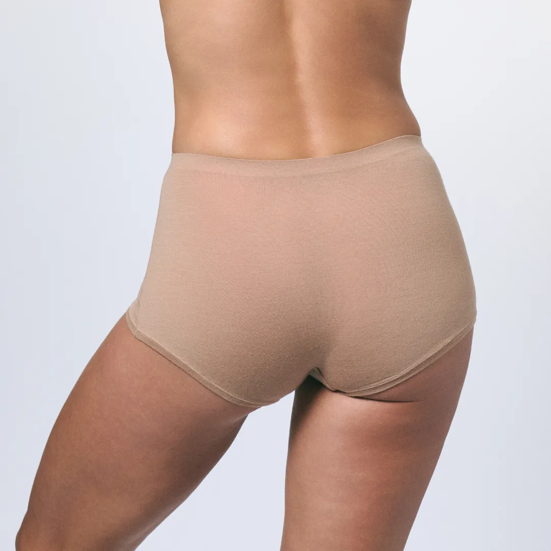 Seamless High-Waisted Brief sold by Au Natural product image thumbnail 4