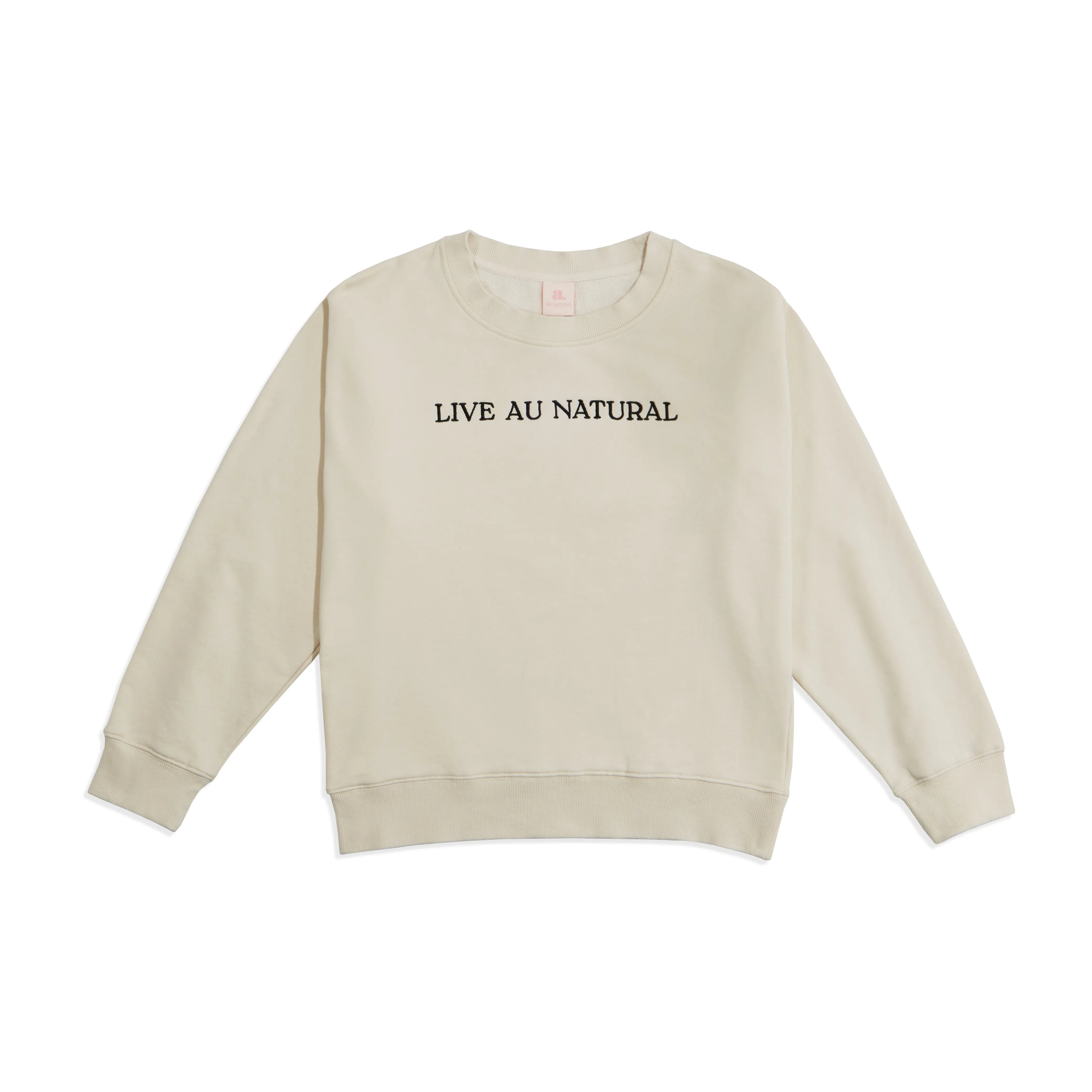 Live Au Natural Sweatshirt sold by Au Natural