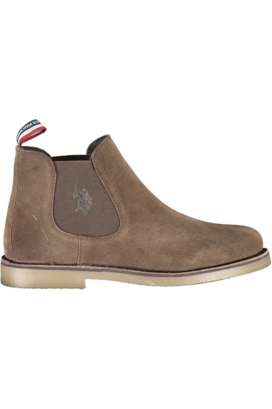 Brown Leather Men Boot sold by Louxly
