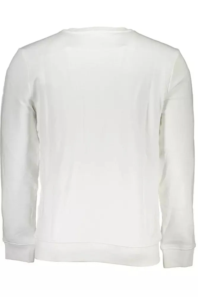 Sleek White Crewneck Sweatshirt sold by Louxly product image thumbnail 2