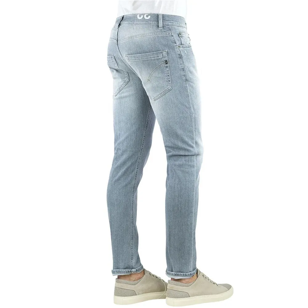 Sleek Gray Slim Fit Designer Jeans sold by Louxly product image thumbnail 2