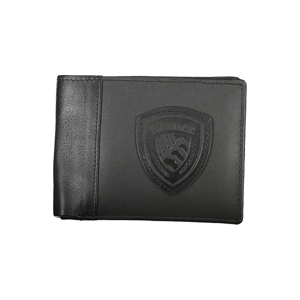 Elegant Dual Compartment Leather Wallet sold by Louxly