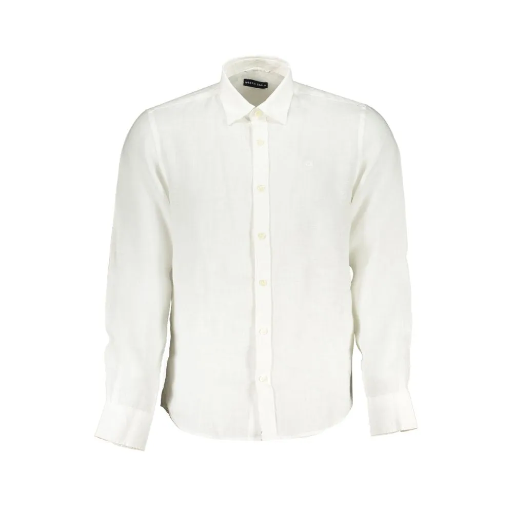 White Linen Shirt sold by Louxly