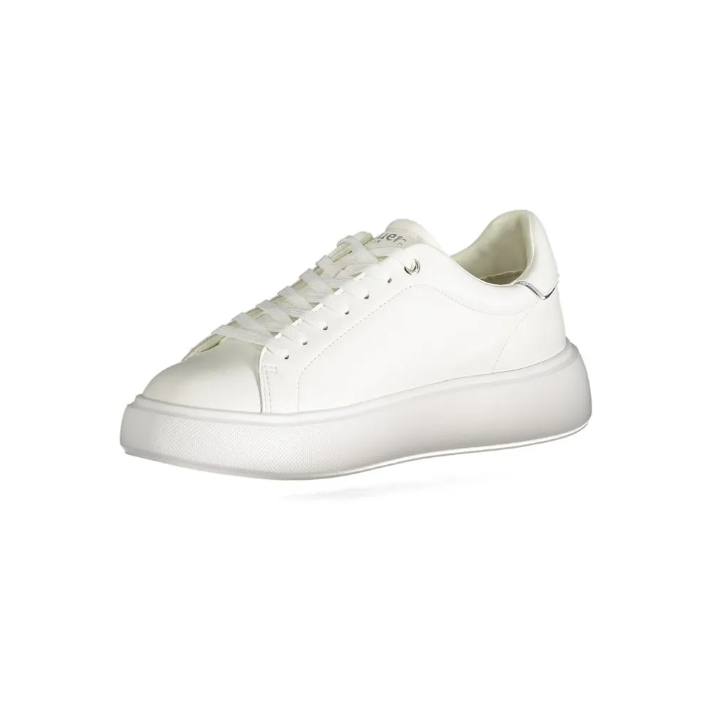 White Polyester Sneaker sold by Louxly product image thumbnail 3