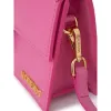 Pink Leather Handbag sold by Louxly