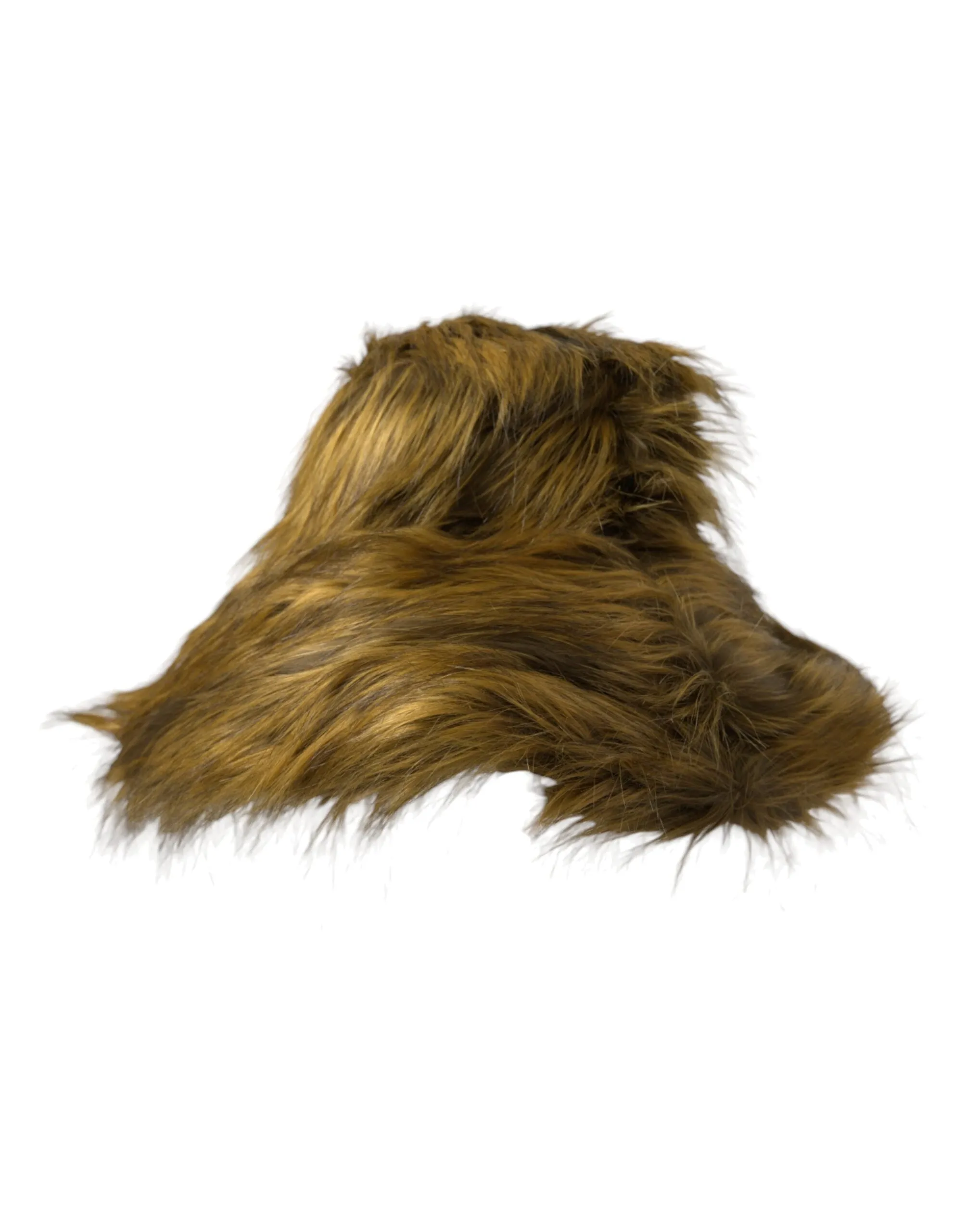 Brown Modacrylic Faux Fur Bucket Hat sold by Louxly product image thumbnail 2