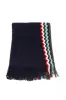 Black Wool Men Scarf sold by Louxly