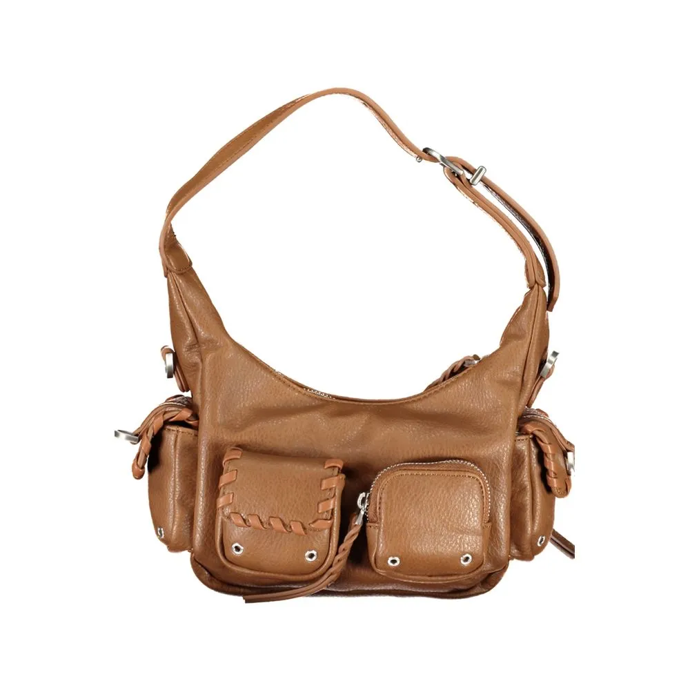 Brown Polyethylene Handbag sold by Louxly product image thumbnail 2
